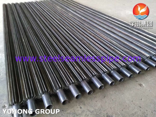 Tubo aleta longitudinal ASTM SA210 Gr A1 com aleta de aço carbono para trocador de calor