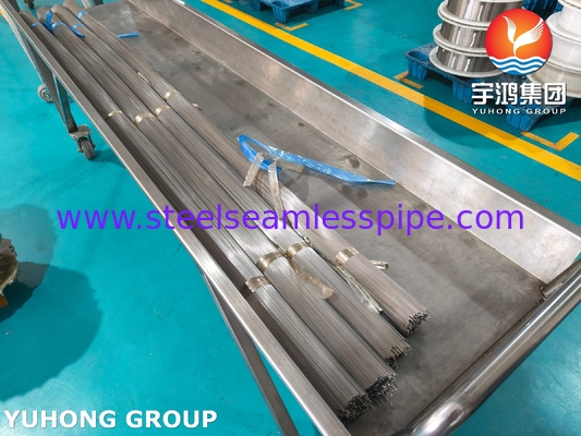 Tubo capilar de aço inoxidável médico SS304 ISO9626 para cateteres