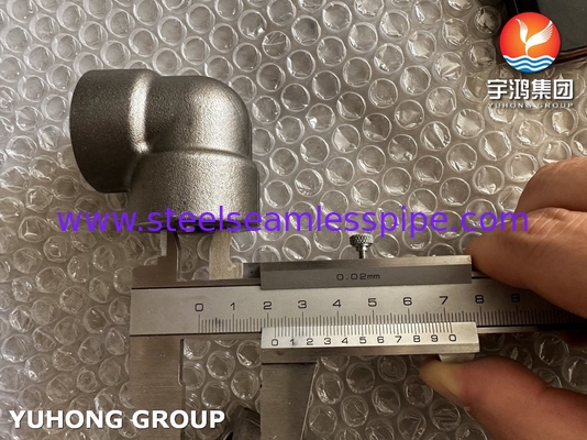 Cotovelo forjado de aço liga ASTM A182 F92 de 90 graus 2 polegadas B16.11