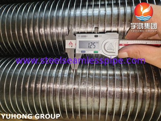 Tubo aleta serrilhada HFW ASTM A335 P22 11-13Cr para trocadores de calor