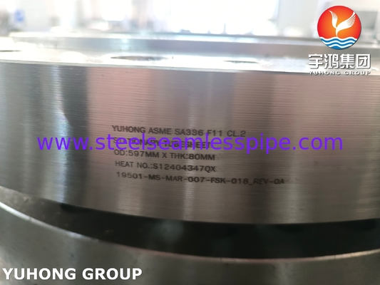 Tubo de aço liga ASME SA336 F11 Classe 2 para placa tubular de trocadores de calor F1 F12 F22 F21 F5 F9