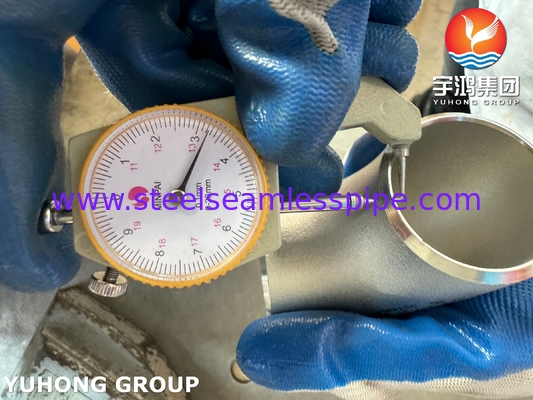 Conexão cotovelo de 90° em aço inoxidável ASTM A403 WP304 B16.9