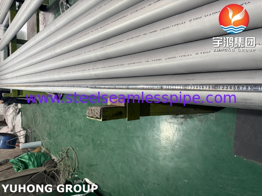 ASTM A312 TP321 / UNS S32100 Tubo sem costura de aço inoxidável