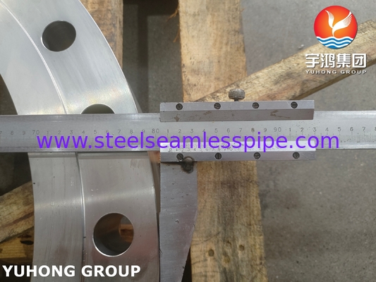 Flanges para trocadores de calor ASTM A182 / ASME SA-182 F304 com alto ponto de fusão para aplicações de alta temperatura