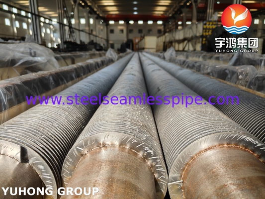 ASME SA335 P22 Tubo sem costura de aço ligado HFW Tubo de barbatana sólida para sistema HRSG