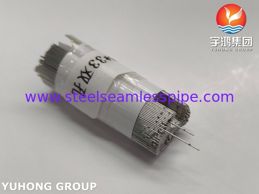 30G 33MM Medical Stainless Steel Endodontic Irrigating Needle Tube , Double Side Vent