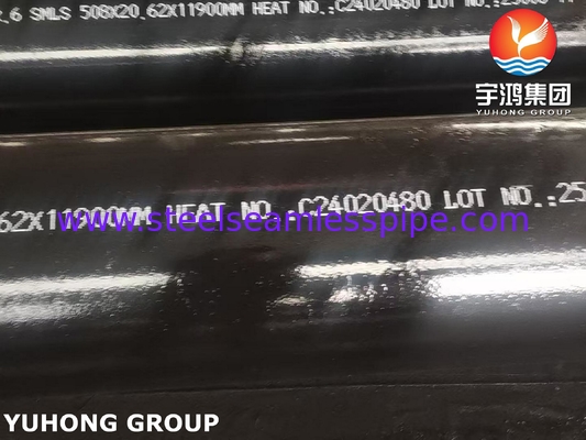 ASME SA333 Grade 6 Seamless Carbon Steel Pipe for Low Temperature Service with Required Notch Toughness
