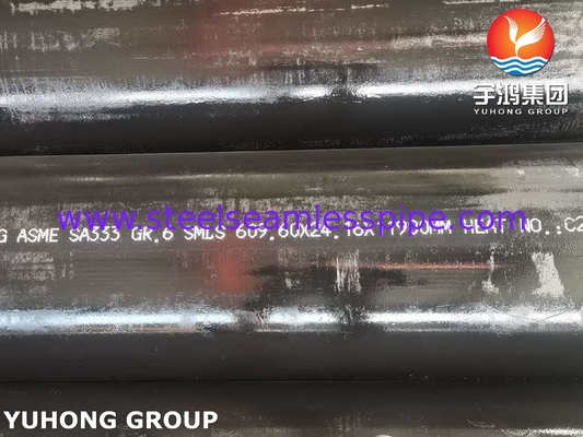 ASME SA333 Grade 6 Seamless Carbon Steel Pipe for Low Temperature Service with Required Notch Toughness