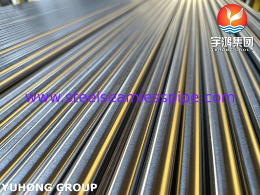 Tubo de trocador de calor de aço inoxidável ASTM A213 TP321H