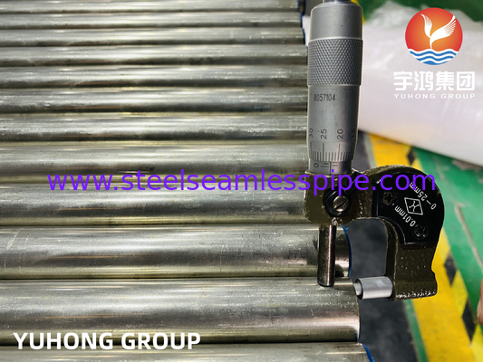 ASTM B167 UNS N06600 Tubo sem costura de liga de níquel Inconel 600 Tubo de trocador de calor