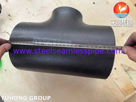 ASTM A234 WPB Acero de Carbono Acessório Redutor Tee Buttwelded B16.9