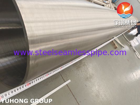 ASME SB163 N04400 Condensador de liga de níquel Monel 400 e tubo de trocador de calor