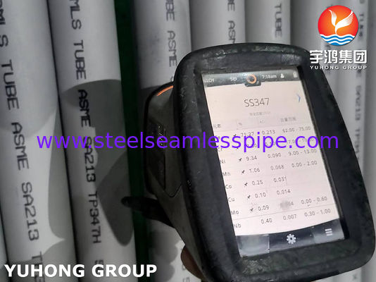 ASME SA213 TP347H Tubo sem costura de aço inoxidável para superqueimador e aquecedor de ar