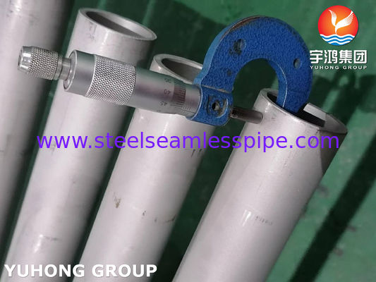 ASME SA213 TP347H Tubo sem costura de aço inoxidável para superqueimador e aquecedor de ar