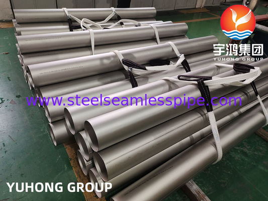 ASTM B514 Inconel 800H UNS N08800 Tubo soldado de liga de níquel de inconel para processamento de gás