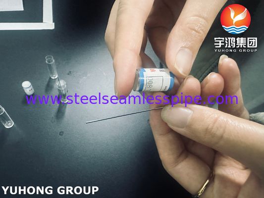 1.1MM SS304 Tubos capilares de aço inoxidável de engenharia de precisão para uso médico ISO9626