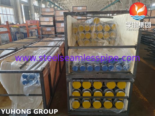 Tubo ASTM A376 TP347H com Aletas de CS, Tubo Aletado HFW, Solução Resistente ao Calor de Grau Profissional