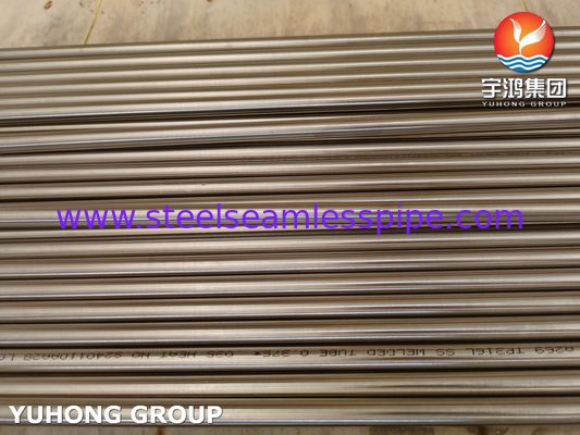 Tubo soldado de aço inoxidável ASTM A269 TP316L, recozido brilhante