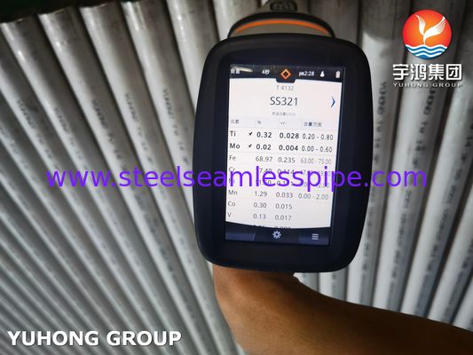 GOST 9941-81 12X18H12T 1.4541 Tubo sem costura de aço inoxidável para petroquímica