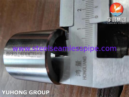 Acoplamento de Aço Inoxidável Super Duplex ASTM A182 F53 de Alta Pressão e Resistente à Corrosão para Aplicações de Óleo e Gás