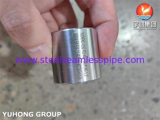 Acoplamento de Aço Inoxidável Super Duplex ASTM A182 F53 de Alta Pressão e Resistente à Corrosão para Aplicações de Óleo e Gás
