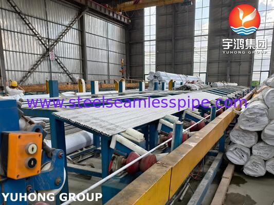 ASTM A312 UNS S30815 Tubo de aço inoxidável sem costura resistente ao calor para aplicações de alta temperatura