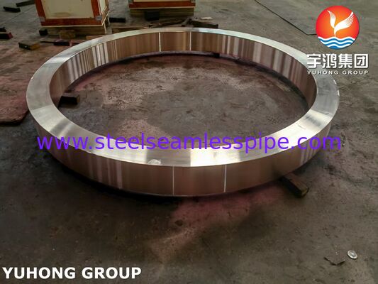ASME SB171 C70600 Anel de liga de cobre e níquel para resistência à corrosão da água do mar