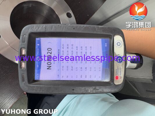 ASTM B564 N08020 Flange de aço de liga de níquel para aplicação a altas temperaturas