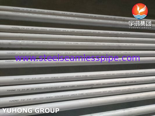 Tubos sem fios de energia 12Х18Н10Т / AISI 321 de acordo com o GOST 9941-81 para trocadores de calor e indústria química