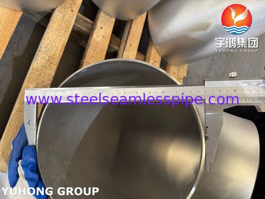 Conexão de aço inoxidável ASTM A403 WP316L cotovelo de 90 graus soldado à topo