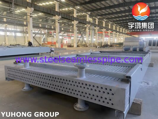 Feixe de tubos do resfriador de ar Monel 400 com aletas de alumínio extrudado e tubos sem costura ASME SB163