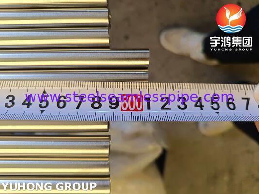 ASTM A789 S32750 SMLS Duplex Steel Bright Tube, resistente à corrosão por iões de cloreto