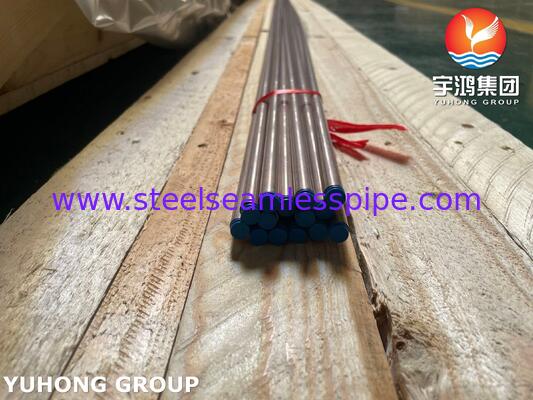 ASME SB111 C70600 O61 Tubos de cobre e níquel para trocadores de calor de condensador