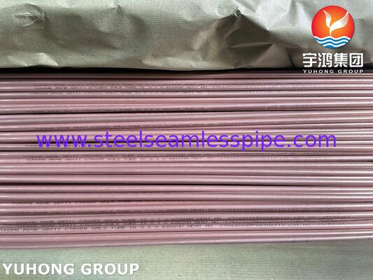 ASME SB111 C70600 O61 Tubos de cobre e níquel para trocadores de calor de condensador