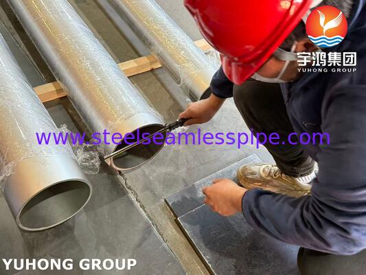 ASTM B619 UNS N10276 C276 Tubo Soldado para Corrosão Industrial