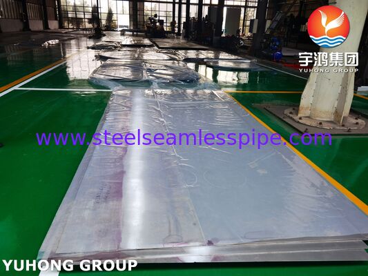 Placas revestidas de aço de titânio Partes de revestimento SA516 Gr 70 Com compostos explosivos de grau 2