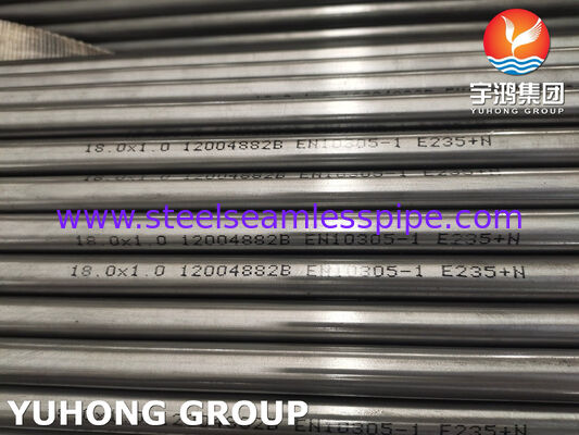 EN10305-1 E235 Tubo Trefilado a Frio Brilhante Normalizado para Sistemas de Precisão