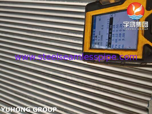 ASTM A790 S32205 Tubo duplex de aço inoxidável para indústria do petróleo e gás