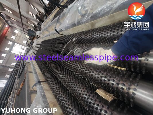 Tubo com pinos ASTM A335 P5 - Transferência de calor de alta eficiência para caldeiras