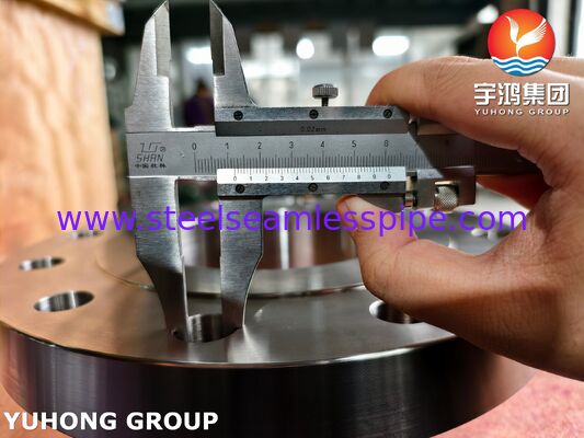 ASTM B564 UNS N04400 MONEL 400 Flange utilizada na indústria marítima