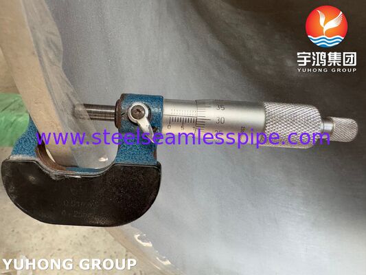 ASTM A312 TP316L Tubo sem costura de aço inoxidável para refinaria petroquímica de petróleo e gás