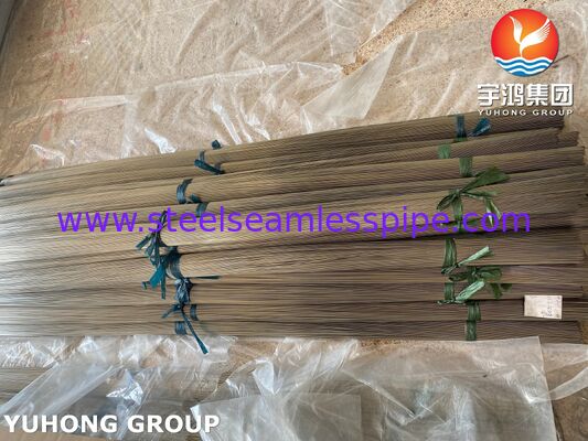 Tubo capilar de aço inoxidável SUS304 ISO9626 para agulhas de punção médica