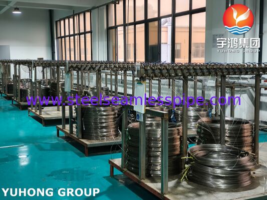 Tubo capilar de aço inoxidável SUS304 ISO9626 para agulhas de punção médica