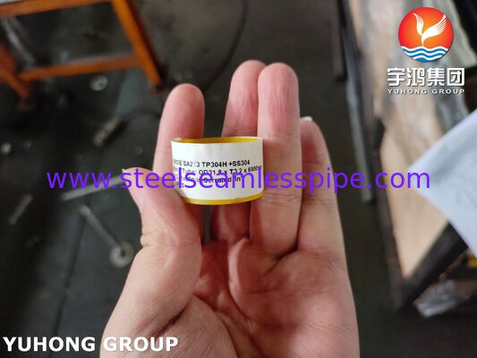 Tubos de finalidade dentada e soldados de alta frequência TP304H Base / SS304 Fin