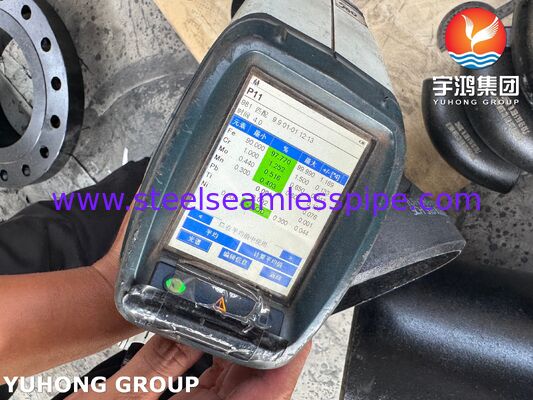 Redutor concêntrico ASTM A234 WP11 CL2 Ligação de aço de fundição de cauda até 64"