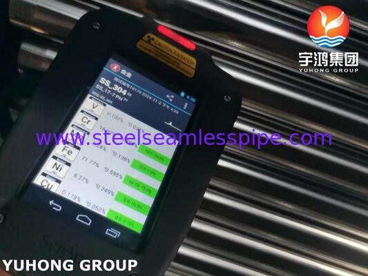 ASTM A270 TP304 (UNS S30400) Tubo de aço inoxidável brilhante recozido para o campo da indústria