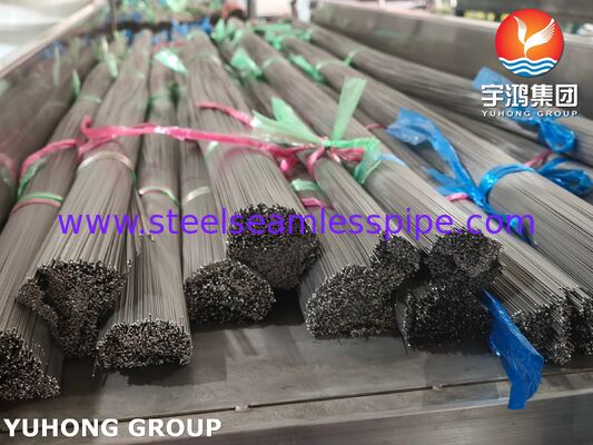 SUS304 ISO9626 10 - 34G Tubos capilares médicos de aço inoxidável para administração de medicamentos