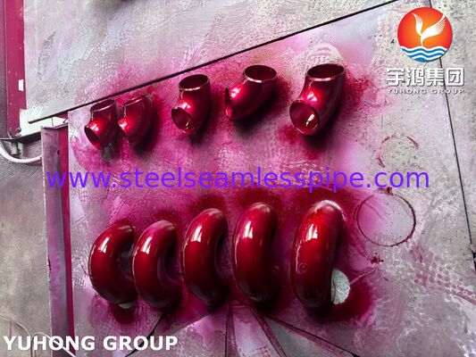 ASTM A403 WP304H Acero inoxidável ajustável de curta distância com cotovelo e traseira soldado sem costura B16.9