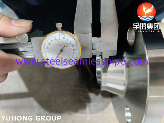 ASTM A182 F51 Flange duplex de aço inoxidável para tubulação industrial