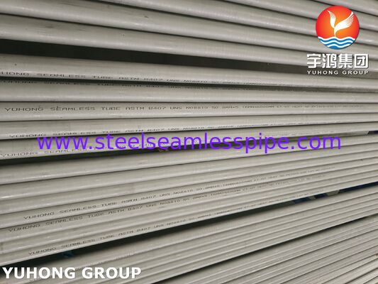 Tubo de trocador de calor Tubo de aço ligado ASTM B407 UNS N08810